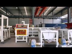 Mesin pembuatan batu bata lumpur tanah liat yang dikustomisasi secara otomatis