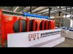 mesin pembuatan batu bata tanah liat depan grid extruding mixer