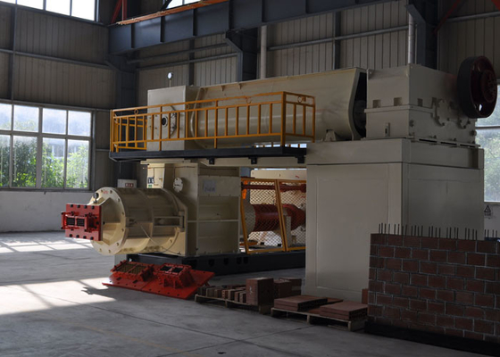 Mesin Pembuat Bata Merah Tanah Liat Otomatis 4.0Mpa Vacuum Extrusion