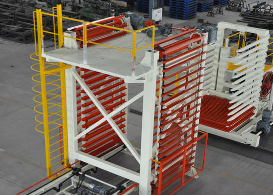 Bahan Sistem Pemuatan dan Pengungkapan Otomatis Mesin Untuk Brick Making Line