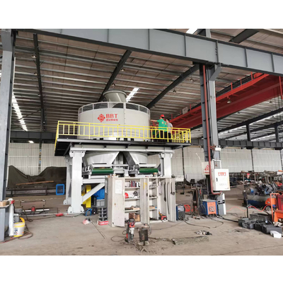 BBT TWPM-185 Wheel Wet Pan Mill Tanah liat Brick Making Line Peralatan penggilingan Edge Runner Mill