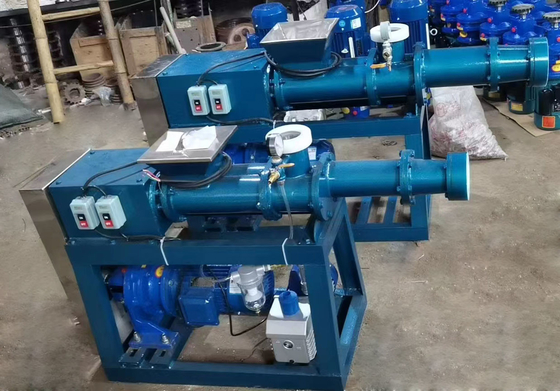 Pottery Clay Brick Pug Mill Vacuum Extruder Untuk Laboratorium