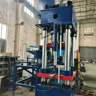 Custom Building Tekanan Tinggi 20 T Untuk 1200 T Biru Hydraulic Press Untuk Insulating Brick Making Dan Refractory Brick Making,