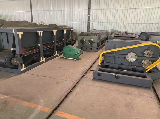 Double Shaft Mixing Mill Lini produksi pembuatan batu bata tanah liat Double Shaft Paddle Mixer Twin Screw Mixer
