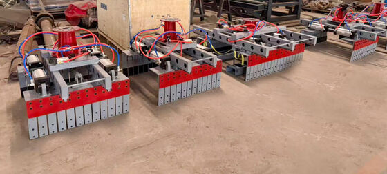 Perangkat pemasangan robot otomatis penuh untuk mesin tumpukan batu bata bangunan khusus dengan berat 520kg