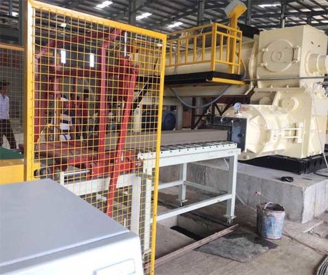 Clay Soil Brick Making Machine mesin pembuatan batu bata manual pabrik mesin EV vacuum extruder di Kenya