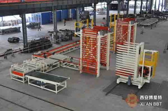Lini Produksi Mesin Pembuat Batu Bata Lumpur Tanah Liat 2.5 ~ 2.8MPa Tekanan Ekstrusi