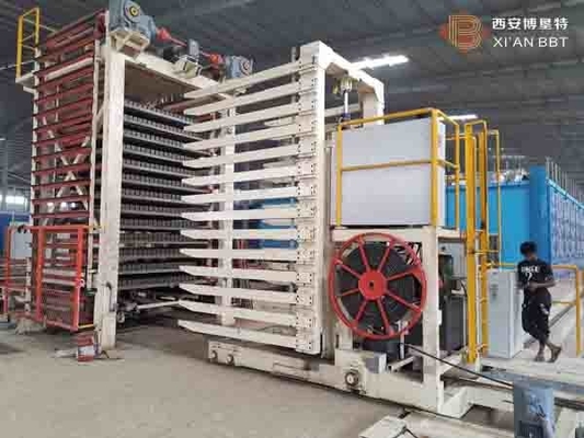Lini Produksi Mesin Pembuat Batu Bata Lumpur Tanah Liat 2.5 ~ 2.8MPa Tekanan Ekstrusi