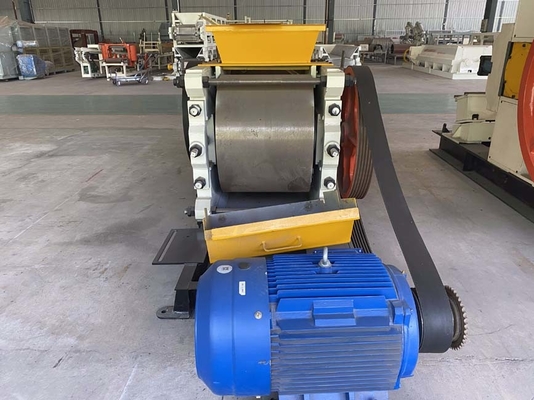 GS1412 Lini Produksi Bata Tanah Liat Roller Crusher Peralatan Pengolahan Bahan Baku