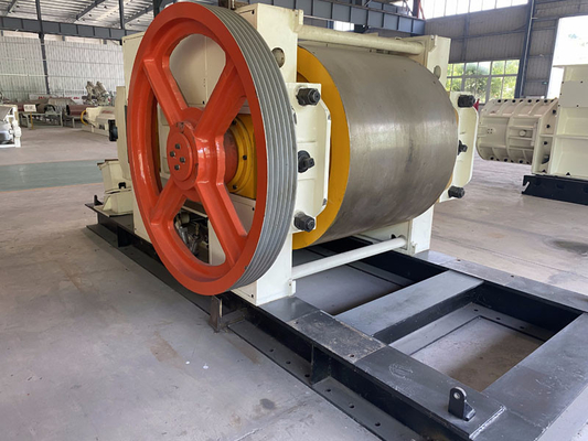 GS1412 Lini Produksi Bata Tanah Liat Roller Crusher Peralatan Pengolahan Bahan Baku