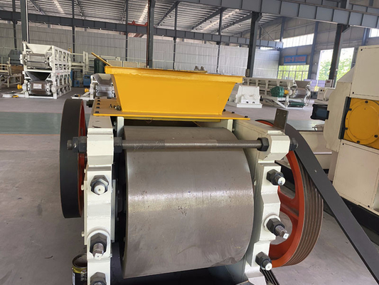 GS1412 Lini Produksi Bata Tanah Liat Roller Crusher Peralatan Pengolahan Bahan Baku