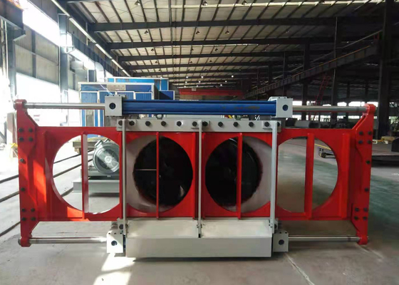 Layar Filter Peralatan Mixer Poros Ganda 45 - 50m3 / jam TWJH550