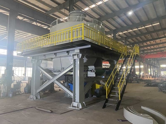 Mesin Pengolah Mineral Otomatis Mesin Bata Produksi Basah Pan Mill