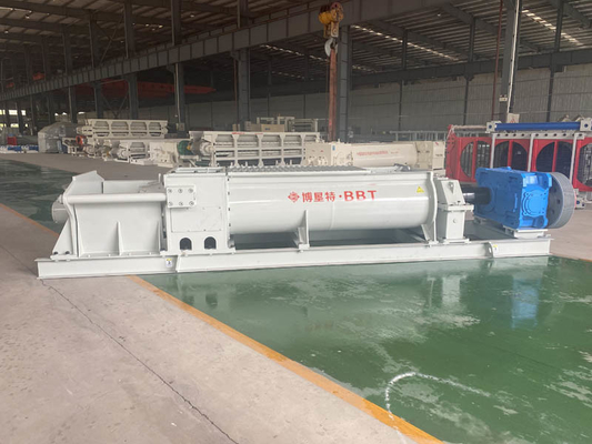 TWGD 3300 Horizontal Double Shaft Mixing Mill Extruder Twin Shaft Mixer