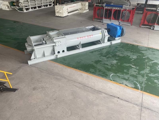 Horizontal Paddle Double Shaft Mixer 220V / 380V Disesuaikan Untuk Bahan Baku