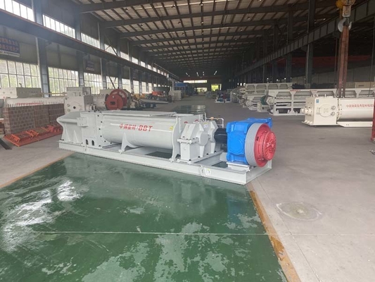 TWGD 3300 Horizontal Double Shaft Mixing Mill Extruder Twin Shaft Mixer