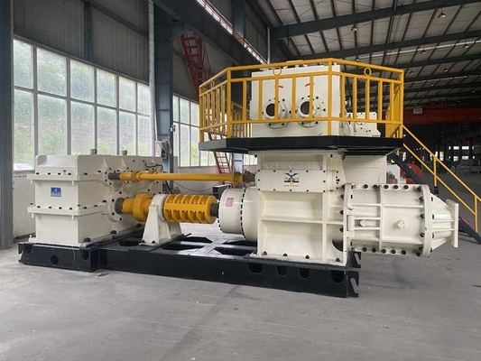 Mesin Extruder Bata Tanah Liat Vakum Otomatis Efisiensi Tinggi Operasi Sederhana
