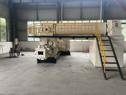 Mesin Pembuat Batako Lumpur Extruder Vakum / Mesin Cetak Blok Seluler