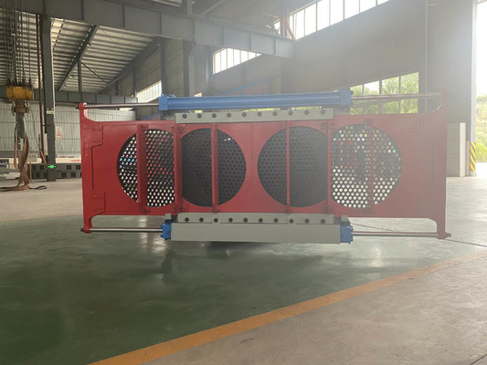 Pencampur Poros Ganda dengan Kapasitas Produksi 45-50m3/jam, Diameter Putar 550mm, dan Kecepatan Putar 30rpm untuk Pencampuran Presisi