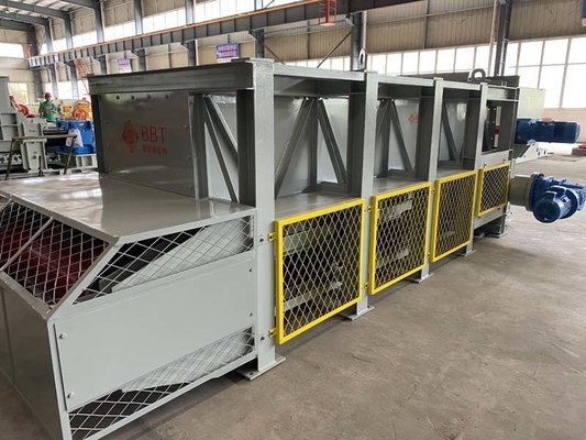 30 - 120 T / H Box Feeder Machine / Chain Plate Feeder Untuk Persiapan Batu Bata