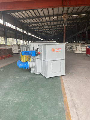 Plate Feeder Otomatis Mesin Pembuat Batako Semen 10 - 50m3 / jam Kapasitas