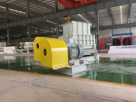 30 - 70m3 / H Double Toothed Roll Crusher Mesin Pengolah Bahan Baku Motor AC