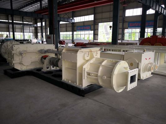 Clay Soil Brick Making Machine mesin pembuatan batu bata manual pabrik mesin EV vacuum extruder di Kenya
