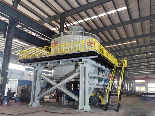 TWPM160 Wet Pan Gold Grinding Mill Untuk Pemrosesan Bahan
