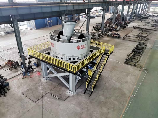 Material Crushing Wet Pan Mill Machine Untuk Lini Pembuatan Bata Tanah Liat