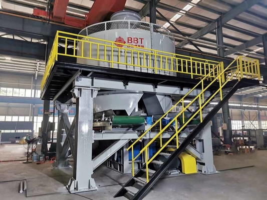 TWPM160 Wet Pan Gold Grinding Mill Untuk Pemrosesan Bahan
