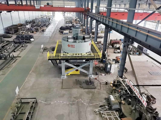Kapasitas Besar Wet Pan Mill / Mesin Penggiling Emas Untuk Bahan Tanah Liat