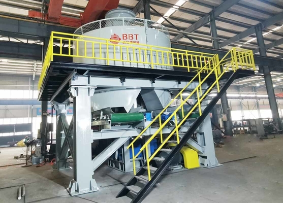 Pabrik Penggilingan Basah Disesuaikan 65200kg Berat Untuk Lini Produksi Bata Tanah Liat