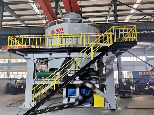 Pabrik Penggilingan Basah Disesuaikan 65200kg Berat Untuk Lini Produksi Bata Tanah Liat