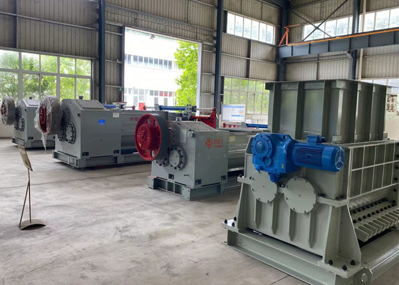 Mesin Penghancur Rol Bergigi Ganda Lebar 400mm Diameter 1000mm