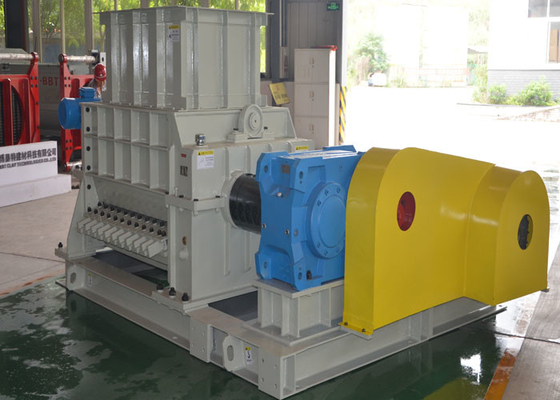 Mesin Penghancur Rol Bergigi Ganda Lebar 400mm Diameter 1000mm