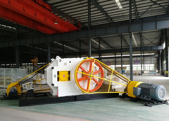 GS1210 Fine Roller Mill Crusher Kapasitas 70 - 90 t / jam Untuk Pembuatan Batu Bata Tanah Liat