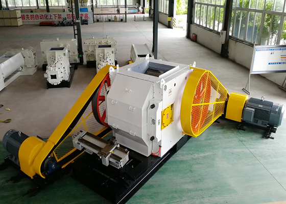 GS1210 Fine Roller Mill Crusher Kapasitas 70 - 90 t / jam Untuk Pembuatan Batu Bata Tanah Liat