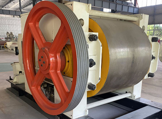 Peralatan Pemrosesan Mineral Khusus Penggiling Penghancur Roller Ganda Halus