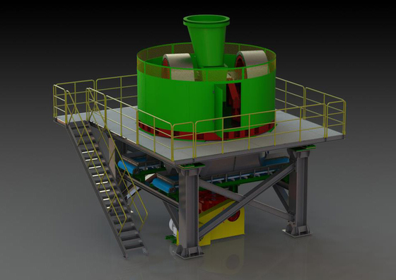 Peralatan Pengolahan Mineral Tanah Liat Basah Grinding Dan Crushing Wet Pan Mills