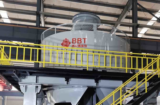 Peralatan Pemrosesan Mineral Berkecepatan Tinggi Pabrik Pan Basah Otomatis