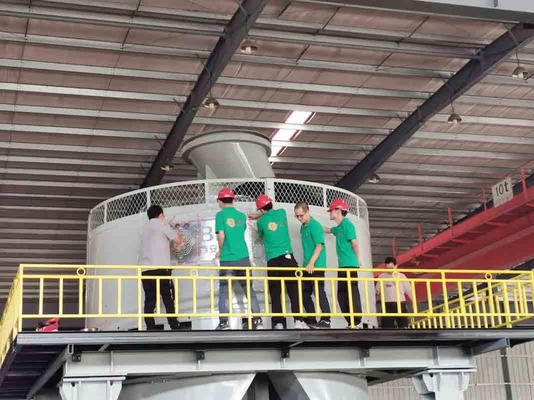 Peralatan Pemrosesan Mineral Berkecepatan Tinggi Pabrik Pan Basah Otomatis