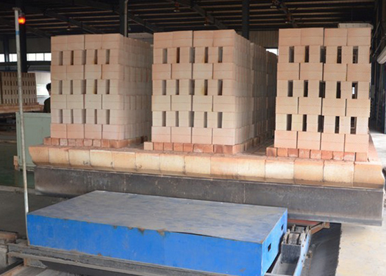 Full Automatic Clay Brick Tunnel Kiln proyek lebar Tipe 4.6m 4.9m 6.9m 7.2m