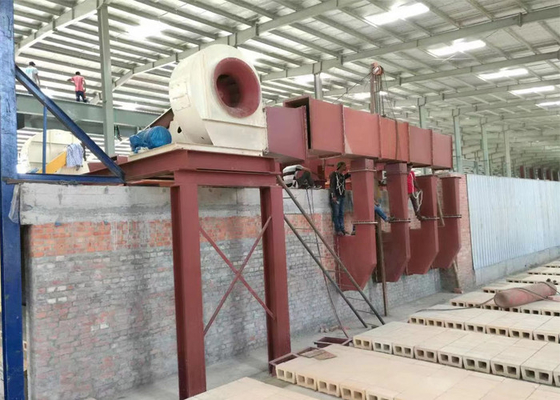 Terowongan bata tanah liat kiln desain proyek kiln bata tanah liat oleh BBT