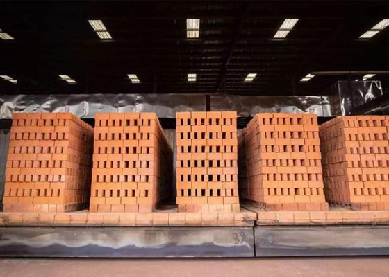 Terowongan batu bata tanah liat proyek terowongan kiln teknis desain dan konstruksi