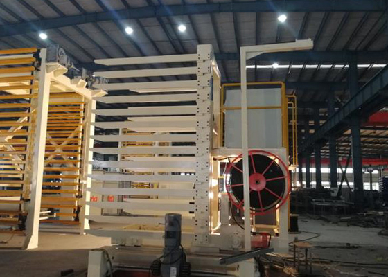 Mesin Pengering Bata Tanah Liat Lapisan Tunggal Sistem Pemuatan Dan Bongkar Bata