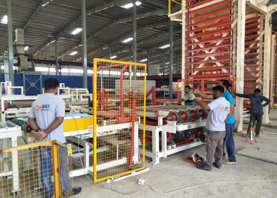 Clay Brick Dryer Auto Loading Bongkar Sistem Mesin Otomatis Bersertifikat ISO9001