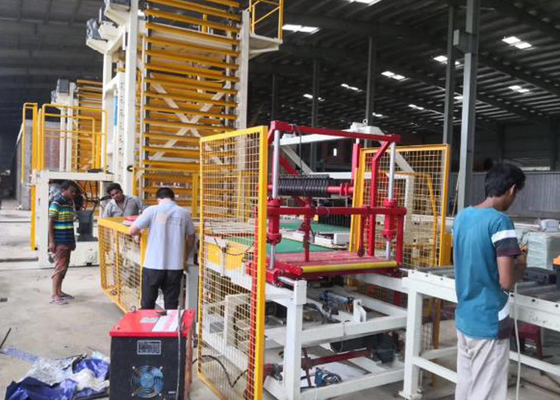 Clay Brick Dryer Auto Loading Bongkar Sistem Mesin Otomatis Bersertifikat ISO9001
