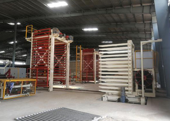 Sistem Pemuatan dan Pembongkaran Batu Bata Tanah Liat Otomatis Penuh untuk Mesin Pengering Batu Bata