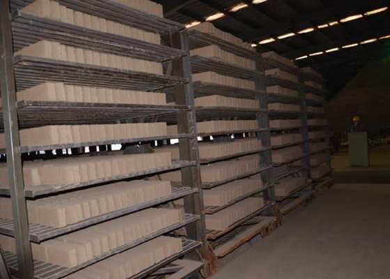 Mesin Pengering Batu Bata Tanah Liat Sepenuhnya Otomatis Sistem Pengeringan Kiln Terowongan