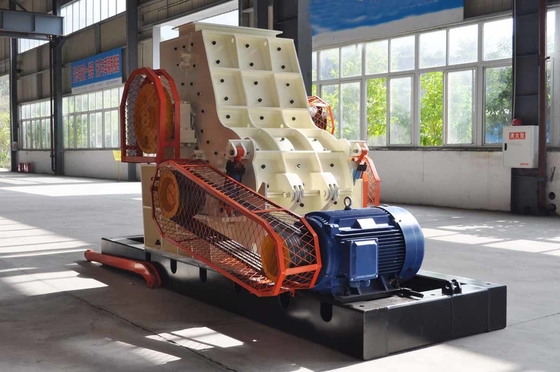 Peralatan Pemrosesan Mineral Khusus 220V / 380V Double Rotor Hammer Crusher